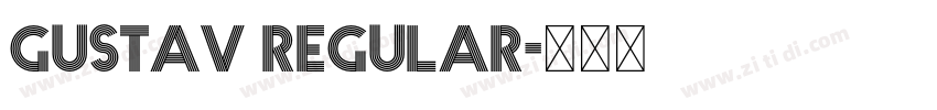 Gustav Regular字体转换